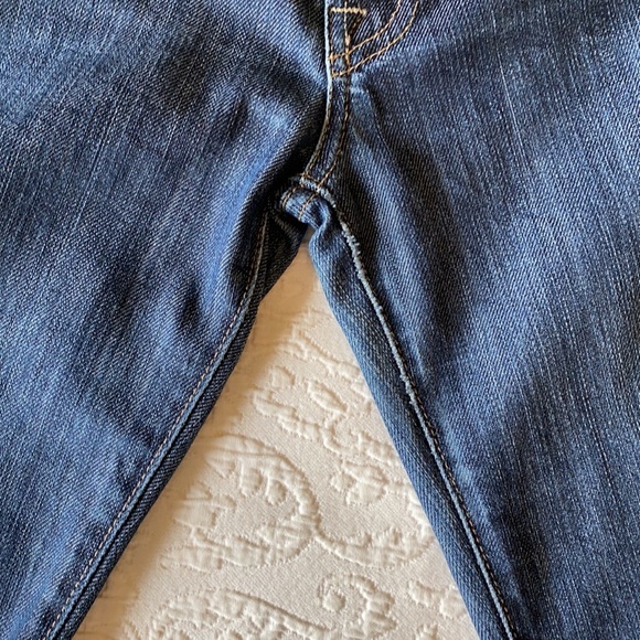 7FAM Jeans Roxanne Stretch Skinny Jeans Dark Wash 26 - Picture 3 of 9